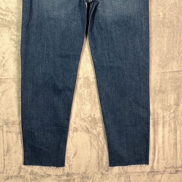 NWT New Old Navy Medium Wash Extra High Rise Sky Hi Straight Size 2 - Picture 8 of 9